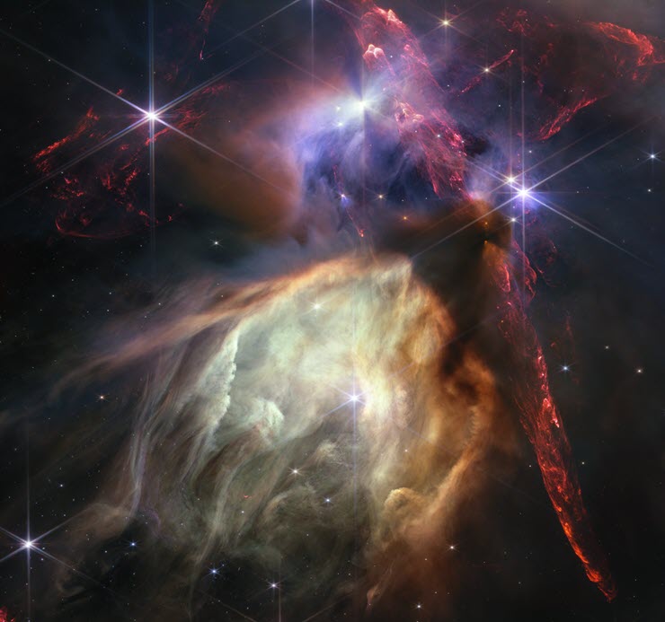 Kỷ niệm 1 năm hoạt động, kính James Webb "tung" ảnh đẹp siêu thực của vũ trụ - 1