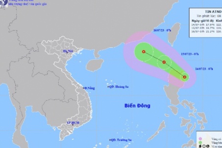 Biển Đông chuẩn bị đón cơn áp thấp nhiệt đới thứ 2 trong năm 2023