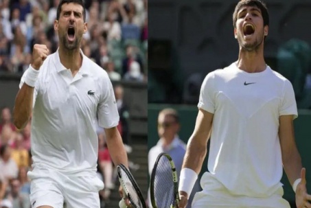 Trực tiếp tennis Alcaraz - Djokovic: Cú ra đòn quyết định của Alcaraz (chung kết Wimbledon) (Kết thúc)