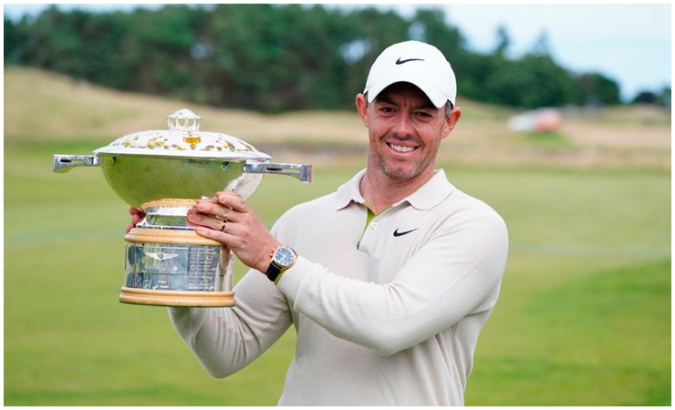 Rory McIlroy mới đây đã vô địch giải golf Scotland mở rộng 2023.&nbsp;
