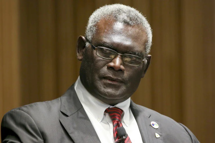 Thủ tướng Quần đảo Solomon Manasseh Sogavare tuyên bố Trung Quốc đồng ý hỗ trợ ngân sách cho quần đảo này trong năm 2023. Ảnh minh họa: AP