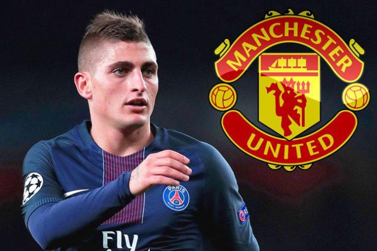 Verratti có thể được bán cho MU