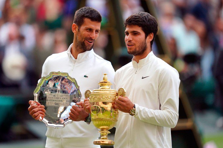 Djokovic và Alcaraz là "kỳ phùng địch thủ" mới của tennis&nbsp;