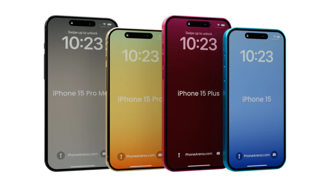 Ảnh concept iPhone 15 Series.