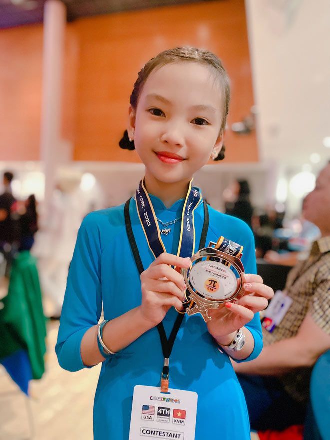 Cô bé 9 tuổi giành HCB Olympic Toán học toàn cầu 2023 - 2