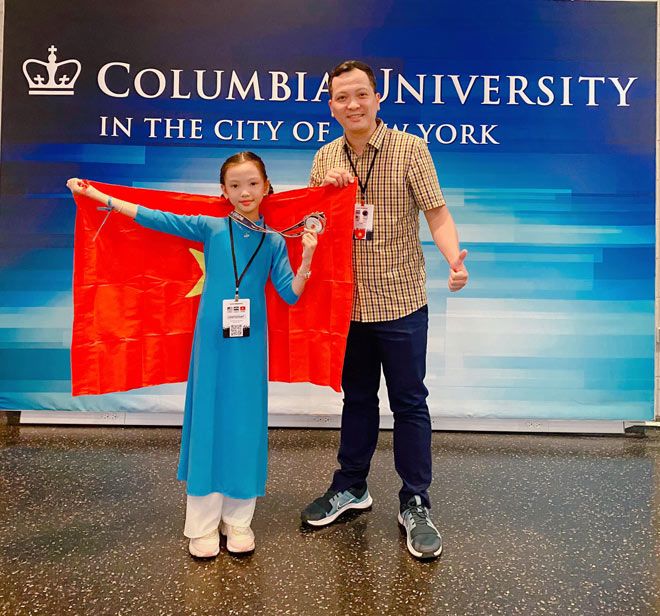 Cô bé 9 tuổi giành HCB Olympic Toán học toàn cầu 2023 - 3