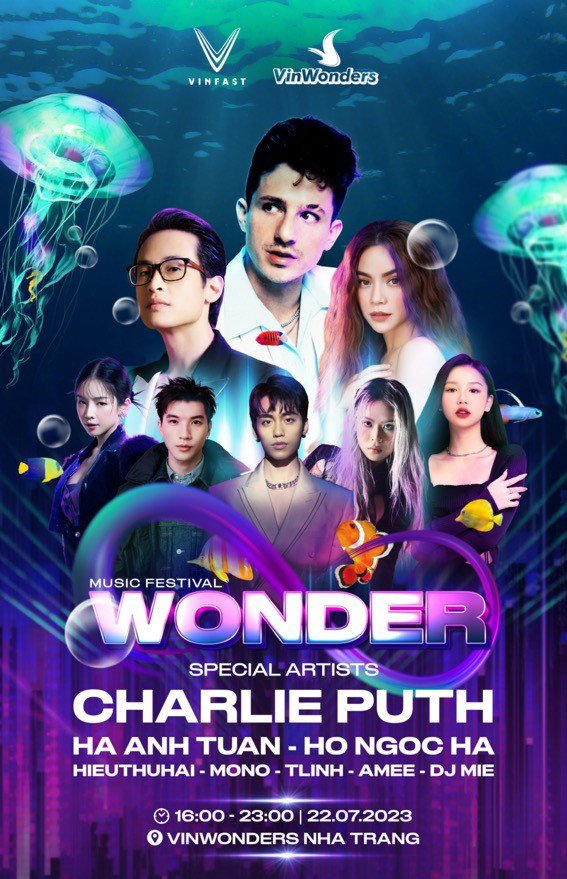 Vinpearl Nha Trang 24 giờ trước 8Wonder: Loạt sao đổ bộ, đông đảo du khách đợi “quẫy” cùng Charlie Puth - 7