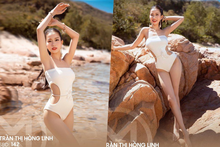 Cô gái ở Bắc Giang được dự đoán Người đẹp biển Miss World Vietnam vì hình thể gợi cảm - 6