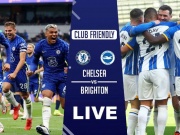 Bóng đá - Trực tiếp bóng đá Chelsea - Brighton: Tân binh Nkunku đá chính (Giao hữu)