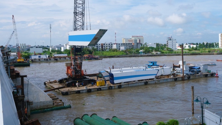 Cận cảnh cây cầu gần 800 tỷ đồng sắp hợp long qua sông Cần Thơ - 8