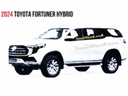 Tin tức ô tô - Lộ ảnh phác thảo xe Toyota Fortuner thế hệ mới