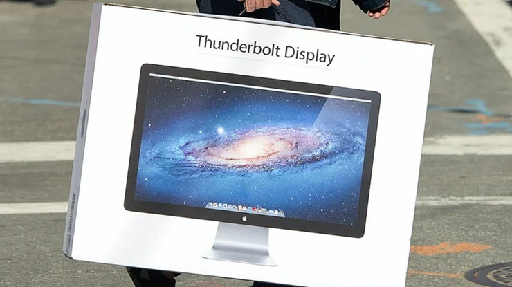 Màn hình Thunderbolt Display của Apple.