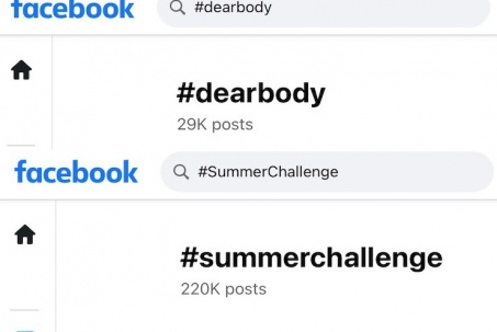 Xuất hiện trào lưu #Dearbody trên Facebook để... "flex" bản thân