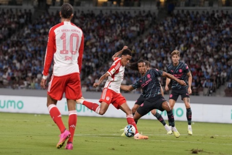 Video bóng đá Bayern Munich - Man City: Đôi công hấp dẫn, định đoạt phút 86 (Giao hữu)