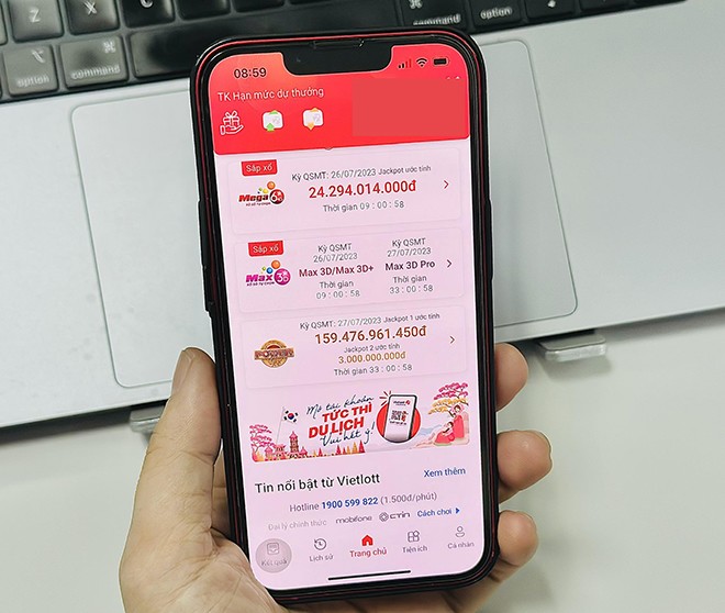 Vietlott SMS chào đón khách hàng thứ 1.000.000 - 2