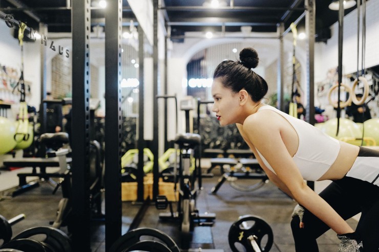 Gym là bộ môn cựu MC yêu thích.
