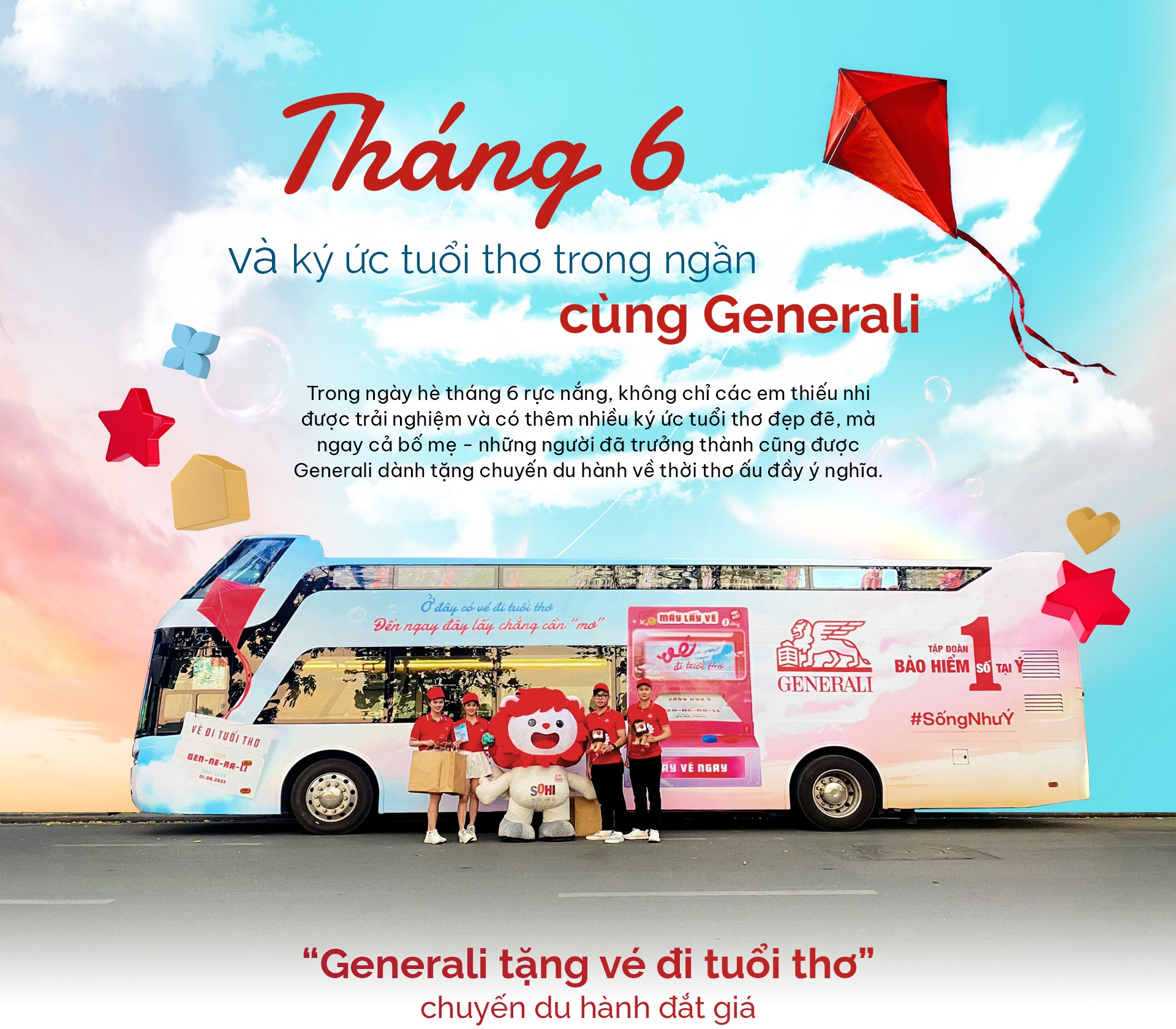 Tháng 6 và ký ức tuổi thơ trong ngần cùng Generali - 1