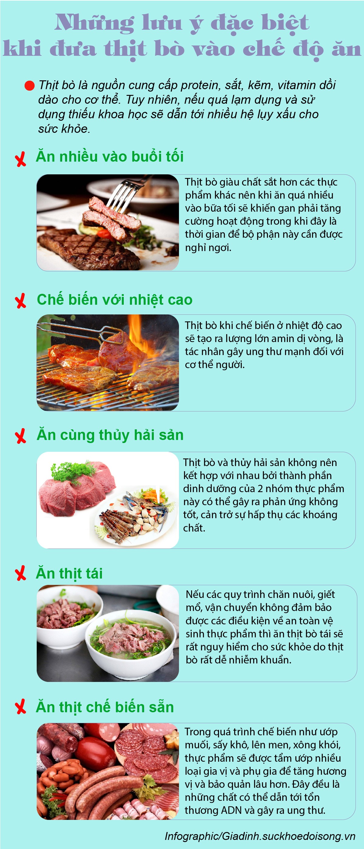 Thịt bò rất bổ dưỡng nhưng không phải ăn tùy tiện thế nào cũng được - Cân  Điện Tử TBQ