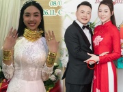 Đời sống Showbiz - Sính lễ trong đám hỏi Phương Oanh, Minh Hằng &quot;gây bão&quot; mạng xã hội