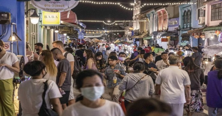 Từ lâu đảo Phuket của Thái Lan đã là điểm đến thu hút nhiều người giàu có tại Nga. Ảnh minh họa: Bloomberg