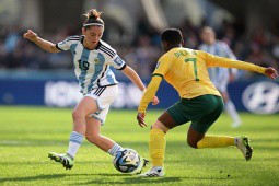 Video bóng đá nữ Argentina - Nam Phi: Hiệp hai tưng bừng, mãn nhãn 4 bàn (World Cup nữ)