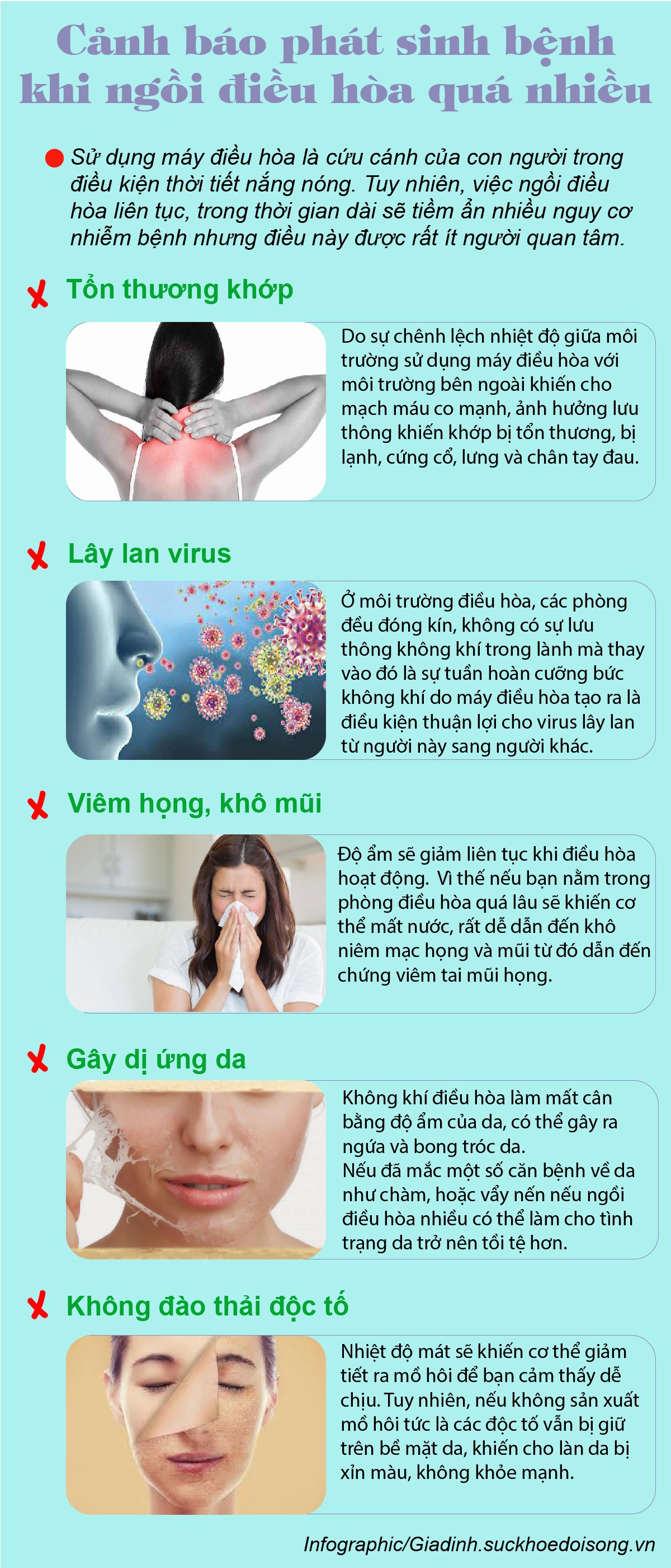 Cảnh báo phát sinh nhiều bệnh khi ngồi trong phòng điều hòa quá nhiều - 1