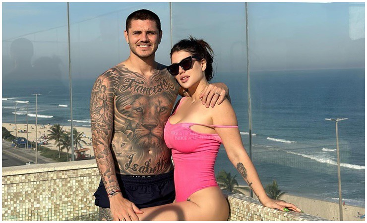 Cuộc hôn nhân của Mauro Icardi và Wanda Nara từng tốn bao giấy mực báo chí.