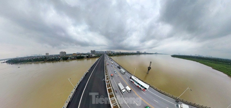 Toàn cảnh tăng tốc thi công cầu hơn 2.500 tỷ đồng vượt sông Hồng - 2