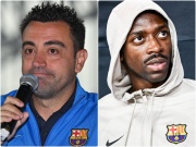 Bóng đá - Xavi - Barcelona thừa nhận &quot;bất lực&quot; với Dembele: PSG bao giờ công bố tân binh?