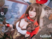 Công nghệ thông tin - &quot;Bỏng mắt&quot; với màn cosplay Amber game Genshin Impact đẹp khó cưỡng