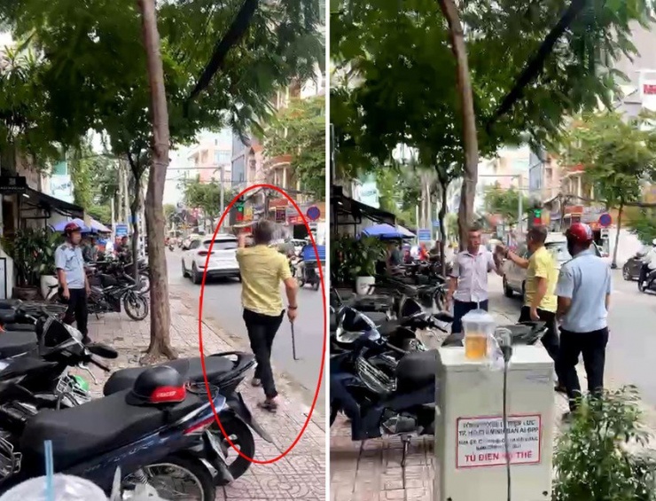 Chủ tiệm hớt tóc cầm cây sắt đuổi cán bộ phường ở Phú Nhuận - 1