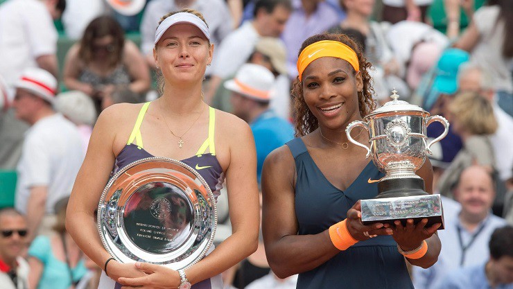 Tên tuổi của Sharapova và&nbsp;Williams đã vượt ra khỏi quần vợt