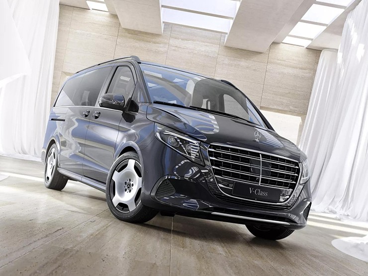 Mercedes-Benz trình làng tất cả phiên bản dòng xe V-Class mới, có cả xe điện