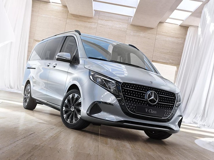 Mercedes-Benz trình làng tất cả phiên bản dòng xe V-Class mới, có cả xe điện