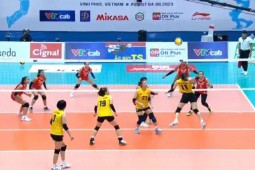 Nóng giải bóng chuyền SEA V.League: Việt Nam hạ Philippines, Thái Lan - Indonesia rượt đuổi hấp dẫn