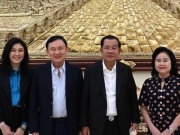 Thế giới - Chùm ảnh: Ông Thaksin, bà Yingluck cùng dự sinh nhật 71 của ông Hun Sen ở Campuchia