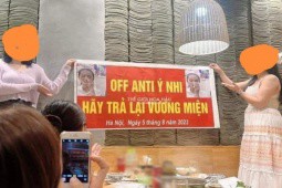 Anti-fan Ý Nhi tổ chức offline linh đình đòi tước vương miện, cộng đồng mạng phản đối cách làm tiêu cực
