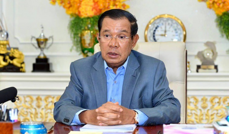 Thủ tướng Campuchia Hun Sen. Ảnh: KHMER TIMES