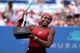 Rực lửa tennis ATP & WTA 500: Cori Gauff vô địch Washington Open