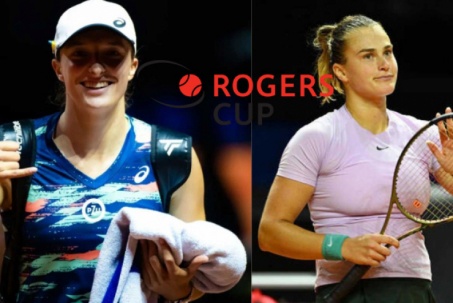 Lịch thi đấu tennis đơn nữ giải Rogers Cup 2023