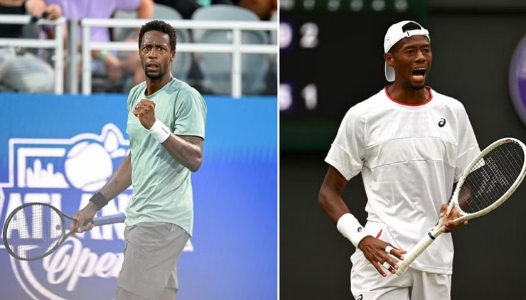 Monfils (trái) và Eubanks (phải) hứa hẹn tạo ra trận đấu thú vị