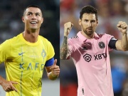 Bóng đá - Ronaldo sút xa như kẻ chỉ, Messi thăng hoa tuổi &quot;xế chiều&quot; sút phạt như tranh vẽ