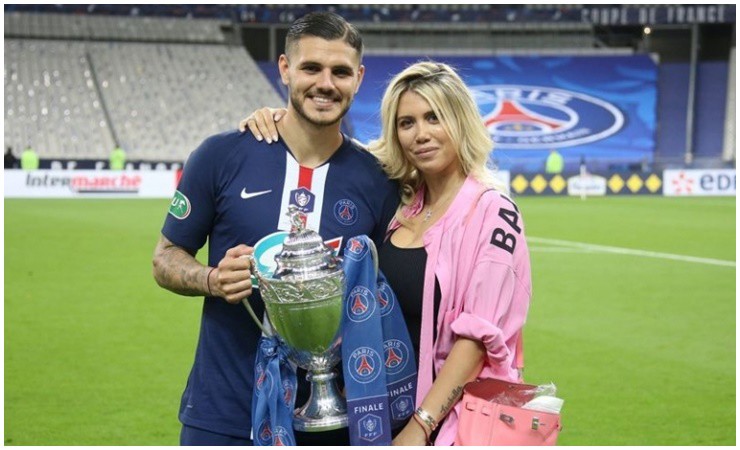 Bà xã Wanda Nara của tiền đạo Mauro Icardi hơn anh tận&nbsp;7 tuổi.&nbsp;
