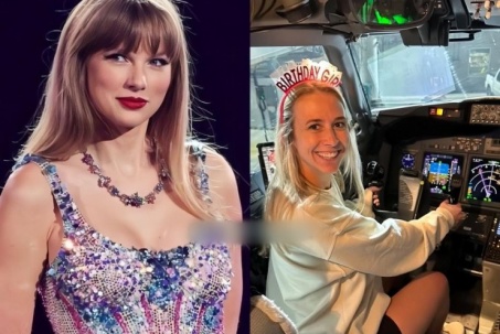 Không mua được vé concert Taylor Swift, fan nữ nhờ phi công làm một việc bất ngờ