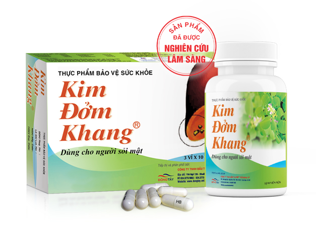 TPBVSK Kim Đởm Khang - Dùng cho người bị sỏi mật từ thảo dược - 2