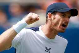 Nóng rực tennis Rogers Cup ngày 3: Murray rượt đuổi kịch tính, Rune thua sốc