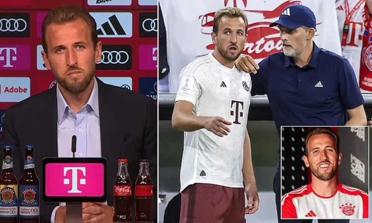 Harry Kane đá trận đầu tiên cho Bayern (siêu cúp Đức, thua Leipzig 0-3) chỉ vài tiếng sau khi ra mắt nhà vô địch Bundesliga