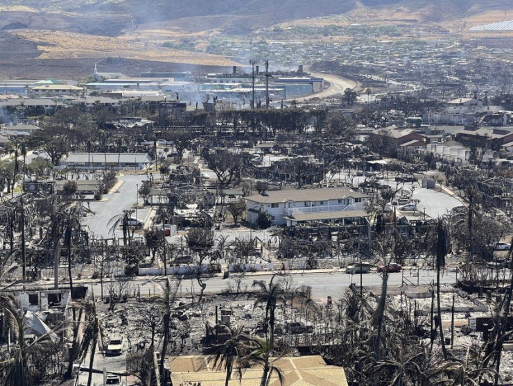Cháy rừng Hawaii: Tang thương và giận dữ - 1