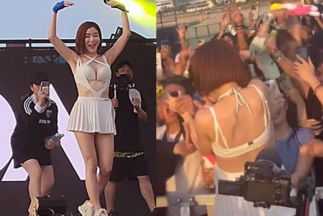 DJ Soda bàng hoàng, run rẩy vì bị sàm sỡ trong lễ hội nhạc nước tại Nhật Bản