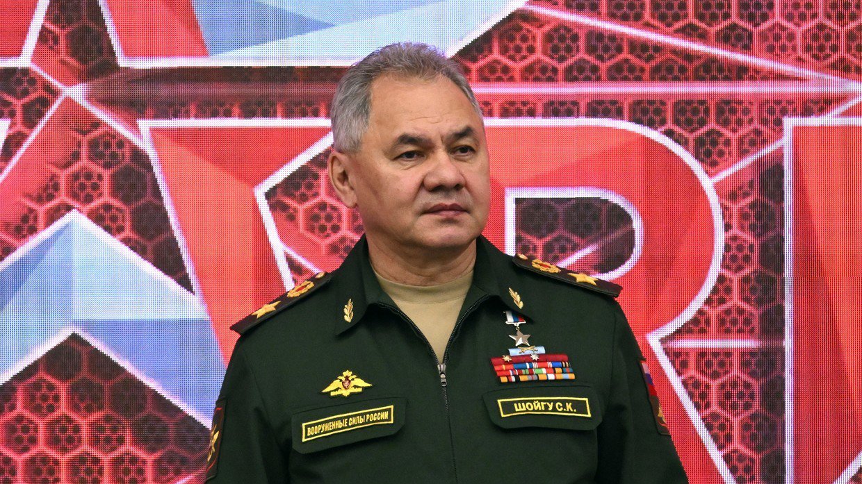 Bộ trưởng Quốc phòng Nga Sergei Shoigu.